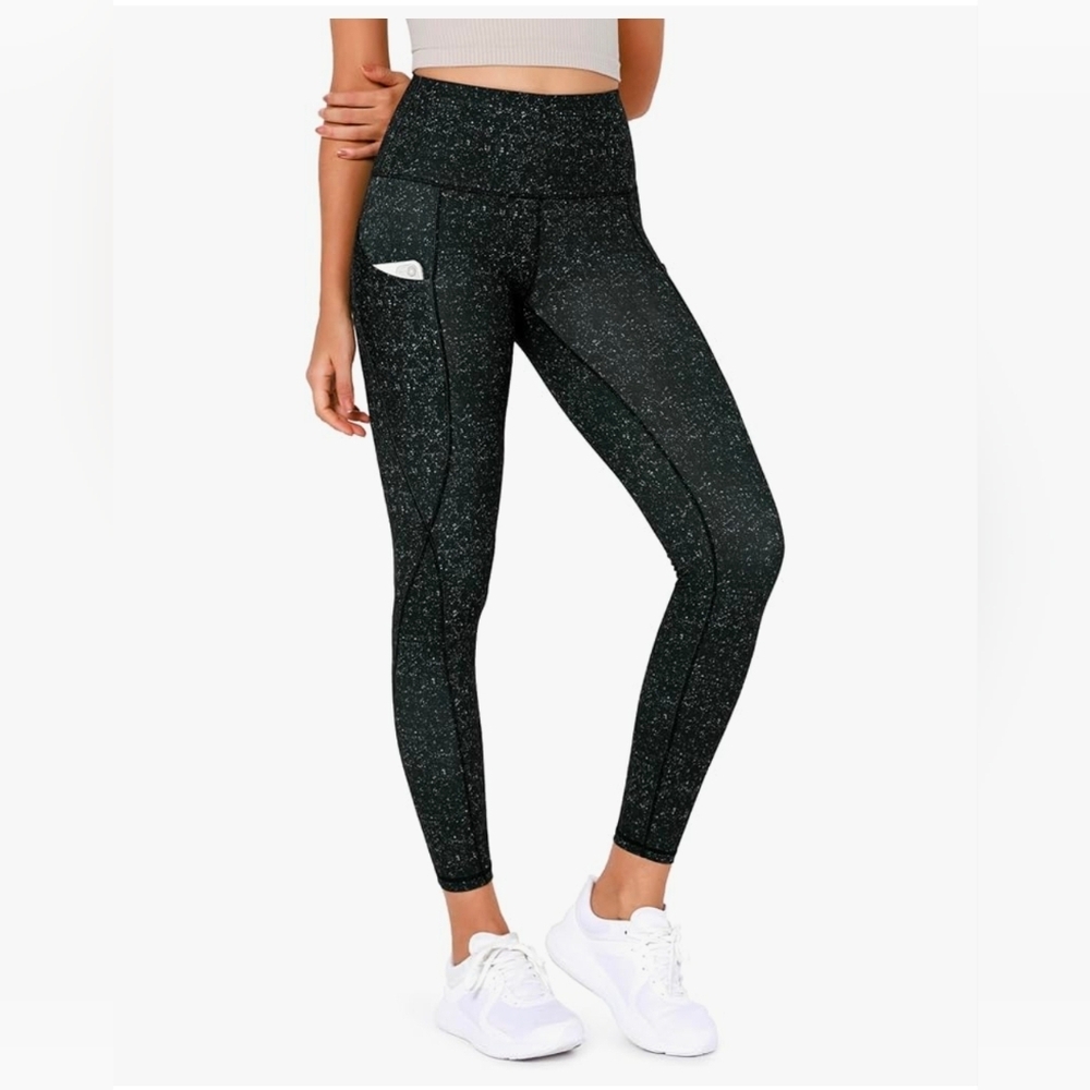High Waisted Yoga Leggings with Pockets, Tummy Control Non See Through